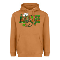 Meerkat st patricks day love nurse Heavyweight Hoodie - RanaPortraitStore