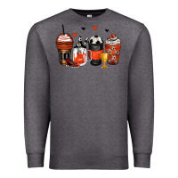 Charcoal Heather soccer coffee cups Premium Sweatshirt - Zillion Design Studio