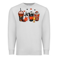 Dove Grey soccer coffee cups Premium Sweatshirt - Zillion Design Studio