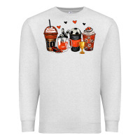Oatmeal Heather soccer coffee cups Premium Sweatshirt - Zillion Design Studio