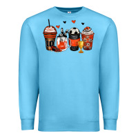 Ocean Blue soccer coffee cups Premium Sweatshirt - Zillion Design Studio