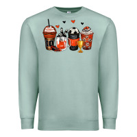 Seafoam soccer coffee cups Premium Sweatshirt - Zillion Design Studio