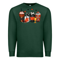 Sports Green soccer coffee cups Premium Sweatshirt - Zillion Design Studio