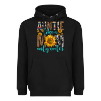 Black auntie like a mom only cooler Heavyweight Hoodie - Zillion Design Studio