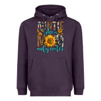 Plum auntie like a mom only cooler Heavyweight Hoodie - Zillion Design Studio