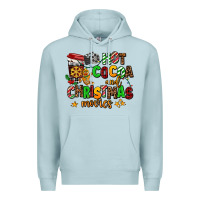 Blue Mist hot cocoa and christmas movies Premium Hoodie - AdoDesignShop