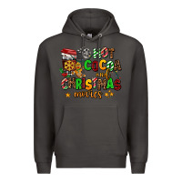 Smoke hot cocoa and christmas movies Premium Hoodie - AdoDesignShop