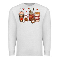 Oatmeal Heather baseball coffee cups Premium Sweatshirt - Zillion Design Studio