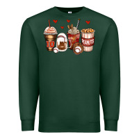 Sports Green baseball coffee cups Premium Sweatshirt - Zillion Design Studio