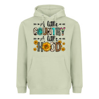 Matcha a little country a little hood Heavyweight Hoodie - Zillion Design Studio