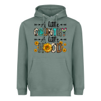 Sage a little country a little hood Heavyweight Hoodie - Zillion Design Studio