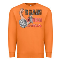 Carrot brain cancer warrior Premium Sweatshirt - texasbilliewilder
