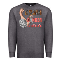 Charcoal Heather brain cancer warrior Premium Sweatshirt - texasbilliewilder