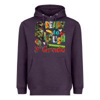 Plum ready to crush third grade Heavyweight Hoodie - texasbilliewilder