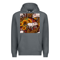 Rock pig and barn Premium Hoodie - BundleAndBundleShop
