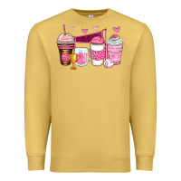 Antique Gold volleyball coffee cups Premium Sweatshirt - Zillion Design Studio