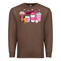Chestnut volleyball coffee cups Premium Sweatshirt - Zillion Design Studio