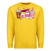 Lemon volleyball coffee cups Premium Sweatshirt - Zillion Design Studio