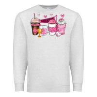 Oatmeal Heather volleyball coffee cups Premium Sweatshirt - Zillion Design Studio