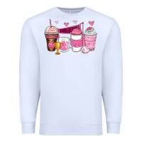 White volleyball coffee cups Premium Sweatshirt - Zillion Design Studio