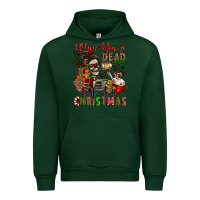 Forest Green when you're dead inside but it's christmas Urban Hoodie - Jasminsmagicworld