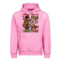 Fuchsia Pink when you're dead inside but it's christmas Urban Hoodie - Jasminsmagicworld