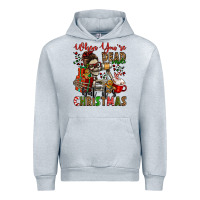 Heather Grey when you're dead inside but it's christmas Urban Hoodie - Jasminsmagicworld
