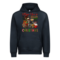 Navy when you're dead inside but it's christmas Urban Hoodie - Jasminsmagicworld