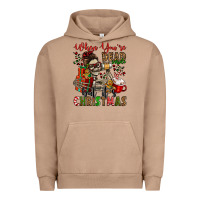 Pigment Burro when you're dead inside but it's christmas Urban Hoodie - Jasminsmagicworld