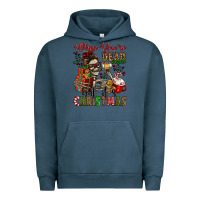 Pigment Midnight Navy when you're dead inside but it's christmas Urban Hoodie - Jasminsmagicworld