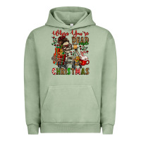 Pigment Oil Green when you're dead inside but it's christmas Urban Hoodie - Jasminsmagicworld