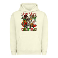 Pigment Pistachio when you're dead inside but it's christmas Urban Hoodie - Jasminsmagicworld