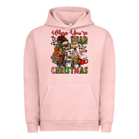 Pigment Salmon when you're dead inside but it's christmas Urban Hoodie - Jasminsmagicworld