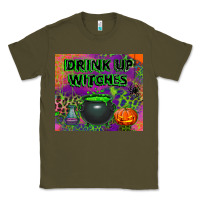 Army Green drink up witches tumbler Classic Tee - BundleAndBundleShop