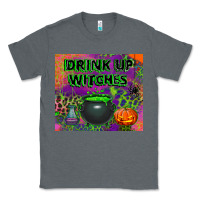 Charcoal Heather drink up witches tumbler Classic Tee - BundleAndBundleShop