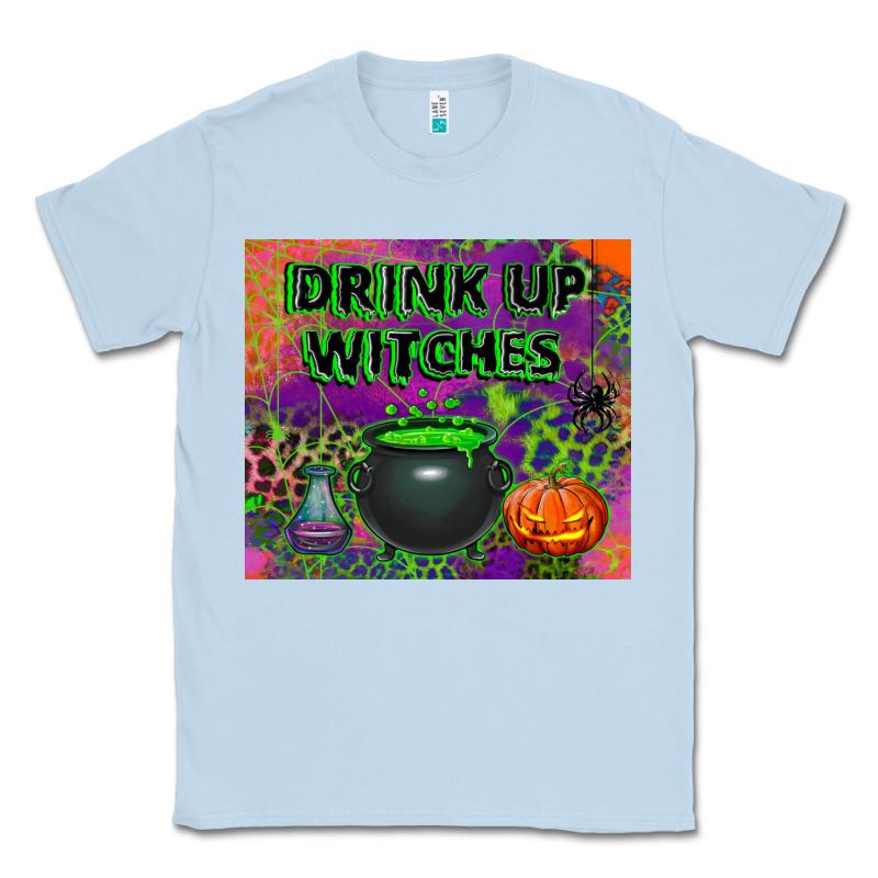 Drink Up Witches Tumbler Classic Tee by BundleAndBundleShop | Teevron