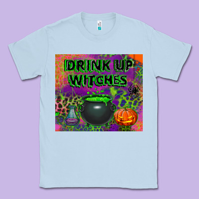 Drink Up Witches Tumbler Classic Tee Designed By Bundleandbundleshop