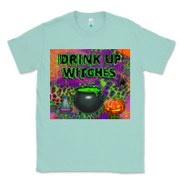 Seafoam drink up witches tumbler Classic Tee - BundleAndBundleShop