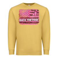 Antique Gold Back The Pink American Flag Premium Sweatshirt - texasbilliewilder