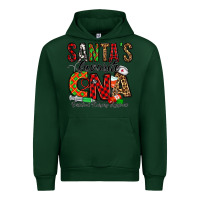 Forest Green santa’s favorite cna Urban Hoodie - Jasminsmagicworld