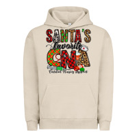 Pigment French Oak santa’s favorite cna Urban Hoodie - Jasminsmagicworld
