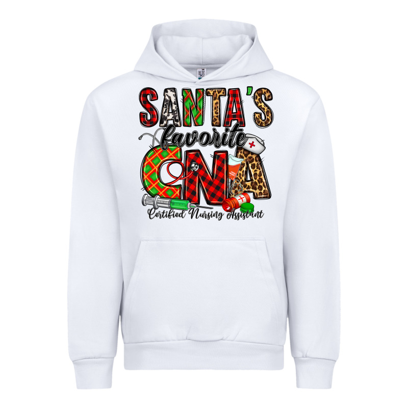 Santa’s Favorite Cna Urban Hoodie by Jasminsmagicworld | Teevron