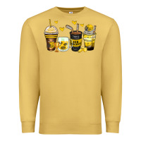 Antique Gold ice hockey coffee cups Premium Sweatshirt - Zillion Design Studio
