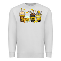 Dove Grey ice hockey coffee cups Premium Sweatshirt - Zillion Design Studio