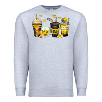 Heather Grey ice hockey coffee cups Premium Sweatshirt - Zillion Design Studio
