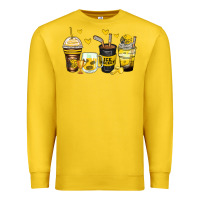 Lemon ice hockey coffee cups Premium Sweatshirt - Zillion Design Studio