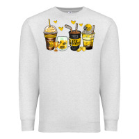 Oatmeal Heather ice hockey coffee cups Premium Sweatshirt - Zillion Design Studio