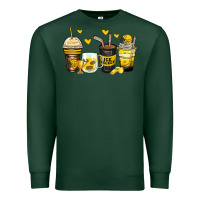 Sports Green ice hockey coffee cups Premium Sweatshirt - Zillion Design Studio