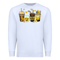 White ice hockey coffee cups Premium Sweatshirt - Zillion Design Studio