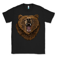 Black bear head Classic Tee - BarkalooDesign